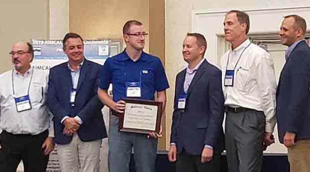 VDI’s Product Development Engineer Receives Technical Award at AIMCAL R2R Conference 2019